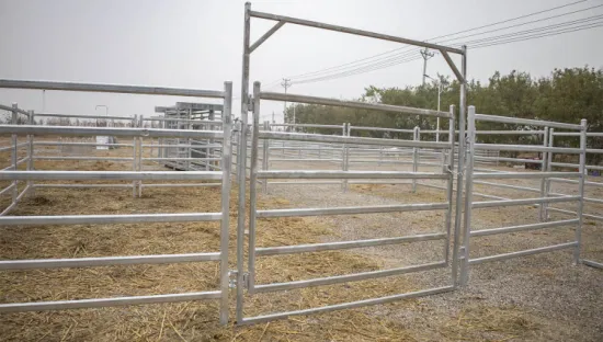 Cerca de gado de aço de qualidade, cerca de gado, cerca agrícola, equipamentos agrícolas (XMM