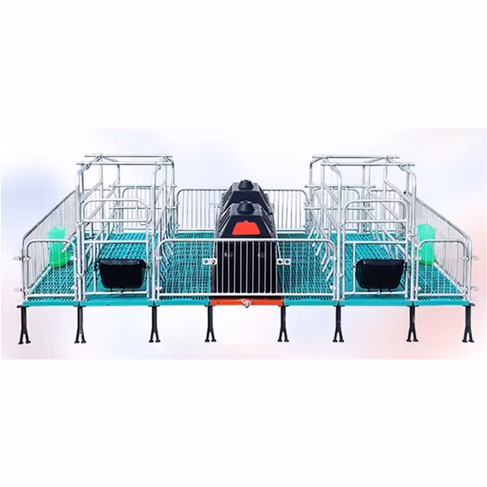2023 Cama de caixas para viveiro de porcos galvanizados para cultivo